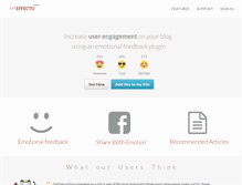 Tablet Screenshot of myeffecto.com